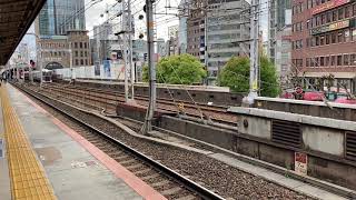 【阪急電車】神戸三宮駅を発車した普通大阪梅田行き1016F [Hankyu Railway] Local train at Kobe-Sannomiya st.