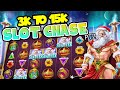 $3000 TO $15,000 SLOT CHASE - CAN WE TURN 3K INTO 15K PLAYING SLOTS - PRAGMATIC & POINTS GIVEAWAYS