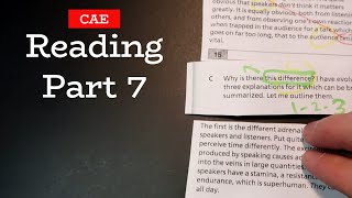 How to Do CAE Reading Part 7 (Gapped Text)