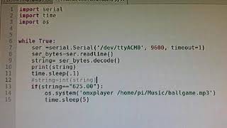 serial read from arduino to python