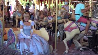 Cinderella Riding Carousel丨灰姑娘/仙蒂乘坐旋轉木馬丨Hong Kong Disneyland丨香港迪士尼樂園