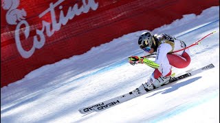 Ski Championship 2,19,2021 Men's Giant Slalom 1+2 Run /Männer Riesenslalom 19.2.2021 in Cortina HD
