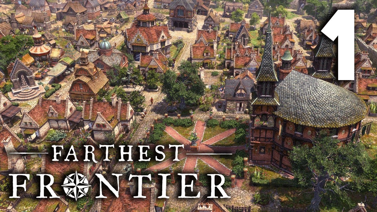 Building A Medieval Town From Scratch - Farthest Frontier | EP.1 - YouTube