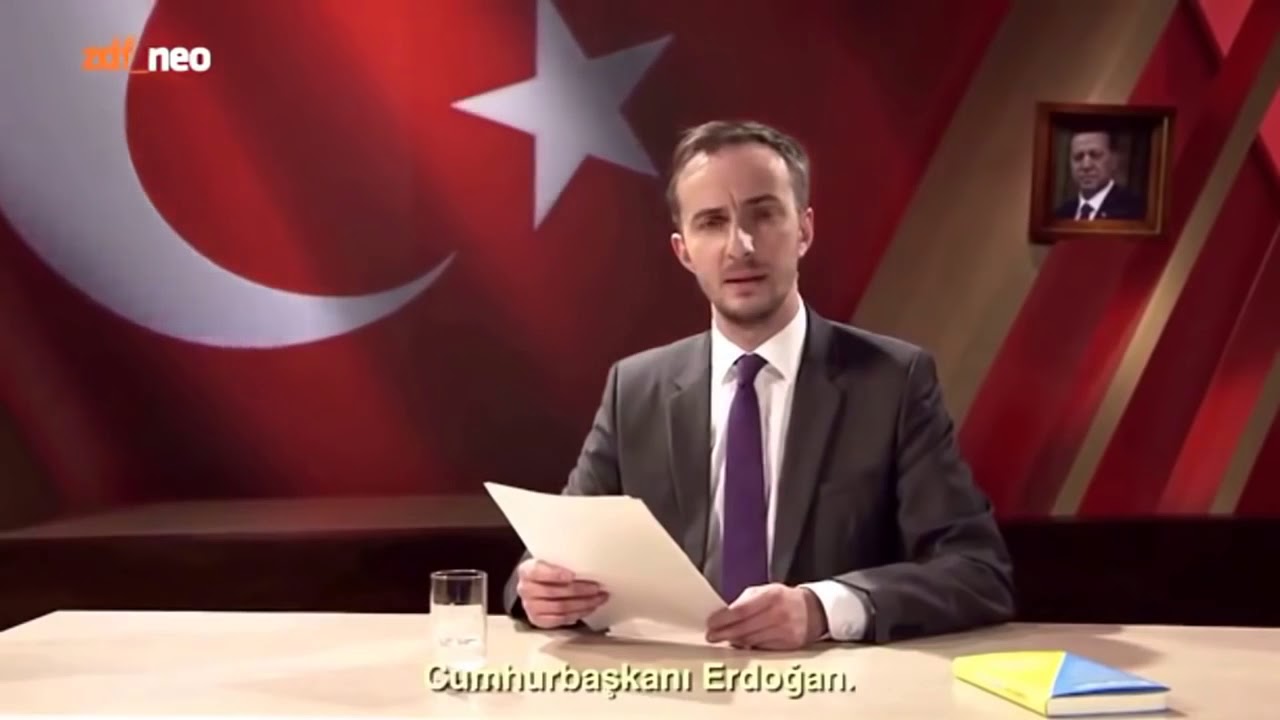 Jan Böhmermann Gedicht An Erdogan - YouTube