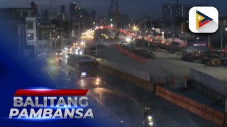 Apat na linya ng kalsada sa Mindanao Avenue, isinara para sa ginagawang Metro Manila Subway Project