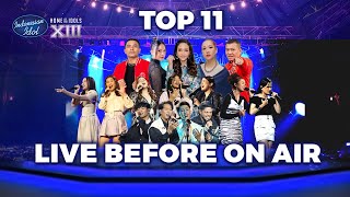 LIVE STREAMING BEFORE ON AIR TOP 11 INDONESIAN IDOL 2025