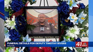 Funeral arrangements announced for Crawford County deputy Timothy Rivers