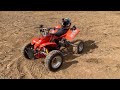 xtreme typhoon kids race quad