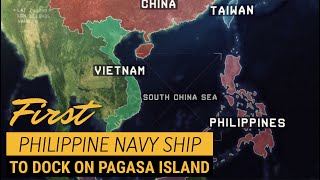 First Philippine Navy Vessel to dock on PAGASA Island