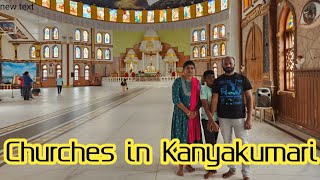 Churches in Kanyakumari #pongal2025#nagercoil#kaanumpongal#stluciachurch#stantonyschurch#beachview