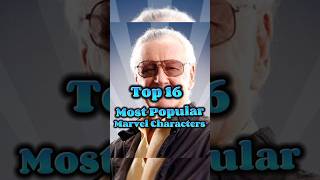 Most popular Characters In Marvel | #shorts #marvel #ironman