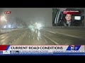 Michael Van Schoik checks out current road conditions at 4:05 a.m.