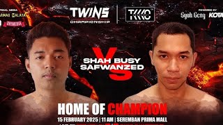 Shah Busy VS SafwanZed dalam TwinsChampionship (FULL FIGHT)