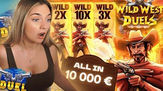 JE GAGNE + DE 100.000€ SUR WILD WEST DUEL ! UNE SESSION INCROYABLE🤠