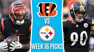 Bengals vs Steelers Best Bets | Week 16 NFL Picks and Predictions