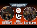 Adeptus Custodes vs Death Guard 2000pts | Warhammer 40k 10th Ed Battle Report Ep47