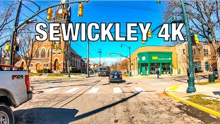 Sewickley 4K - Driving Tour - Pennsylvania - USA