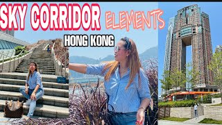 SKY CORRIDOR - SIGHTSEEING DECK IN WEST KOWLOON #ExploreHK #OFW