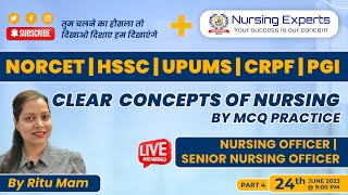 Nursing Experts | Concepts of nursing - 4 | MCQ Practice | By Ritu mam | Nursing Classes