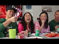 RED AND GREEN MUKBANG - MERRY CHRISTMAS!  The Laeno Family