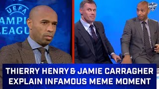 Thierry Henry and Jamie Carragher Explain The Infamous "Leg-Touching" Incident on Live TV