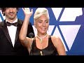 Oscars 2019: Lady Gaga Wins For Best Original Song Shallow (FULL INTERVIEW)