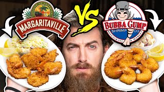 Margaritaville vs. Bubba Gump Taste Test | FOOD FEUDS