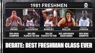 2025 Freshman Class The Best Ever? The CBB on TNT Crew Debate Through History 🏀🗣️