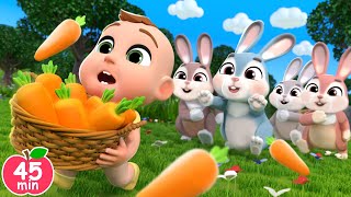 Baby Lala Wakes Up Sleeping Bunnies 🐰 + MORE Lalafun Nursery Rhymes \u0026 Kids Songs