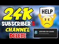 Deepansh Dey Gaming Channel Delete 😭😭| 24k+ Subscriber Channel Delete Support Me Guys|