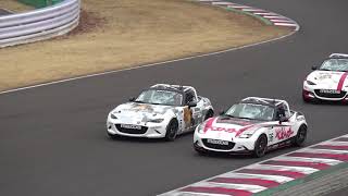 最後尾から追い上げた手に汗握る45分レース！　Global MX5 Cup 開幕戦＠SUGO 決勝