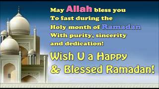 Wish U A Happy & Blessed Ramadan | Ramadan Mubarak 2015