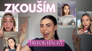 ZKOUŠÍM MAKEUP HACKY z TikToku