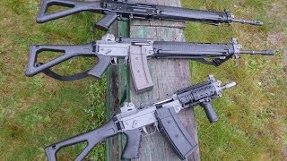 BANNED in the USA and Canada, Swiss Arms rifles!! The real Sig 556s