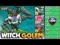 +320 EASILY Get 3 Stars 🔴 MASS WITCH GOLEM Attack 🔴 TH16 Attack Strategy 🔴 Clash Of Clans