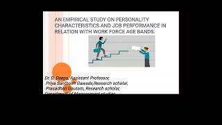 PERSONALITY CHARACTERISTIC \u0026 JOB PERFORMANCE