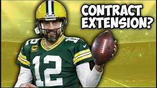 Packers Have Offered Aaron Rodgers A Long Term Contact Extension & There Have Been Negotiations