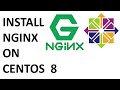 Install Nginx 1.14.1 on CentOS 8