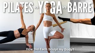 I Did Pilates, Yoga, & Barre for 3 Years *How Did Each Change me Differently*