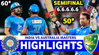 India Vs Australia International Masters League Semi Final Match Highlights 2025