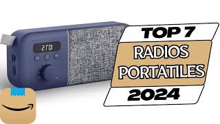 👑Los 7 mejores RADIOS PORTÁTILES  Baratos | Mejor valorados AMAZON⭐ Calidad - Precio 2024✅