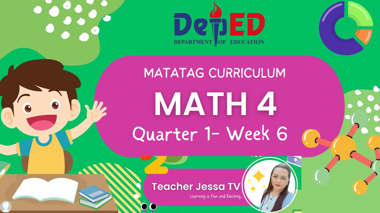 Math 4 Quarter 1 Week 6 Matatag Youtube