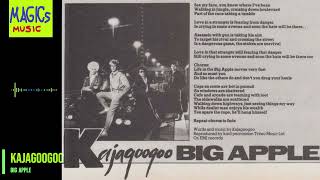 Kajagoogoo - Big Apple