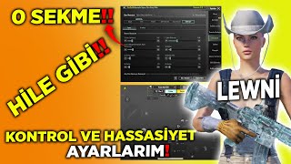 HİLE GİBİ KONTROL VE HASSASİYET AYARLARI!! PUBG Mobile