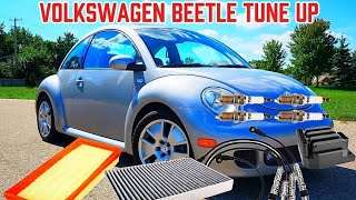 2002 Volkswagen Beetle Tune up/ air filter and cabin air filter replacement