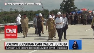 Jokowi Blusukan Cari Calon Ibu Kota