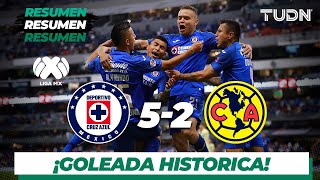 Resumen y Goles | Cruz Azul 5 - 2 América | Liga MX - Apertura 2019  - Jornada 1