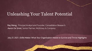 Unleashing your talent potential: Highlights