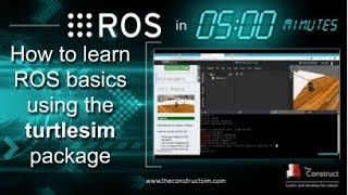 [ROS in 5 mins] 049 - How to learn ROS basics using the turtlesim package