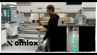 omlox - the open locating standard: order assembly with AR smartphone app by Holo-Light